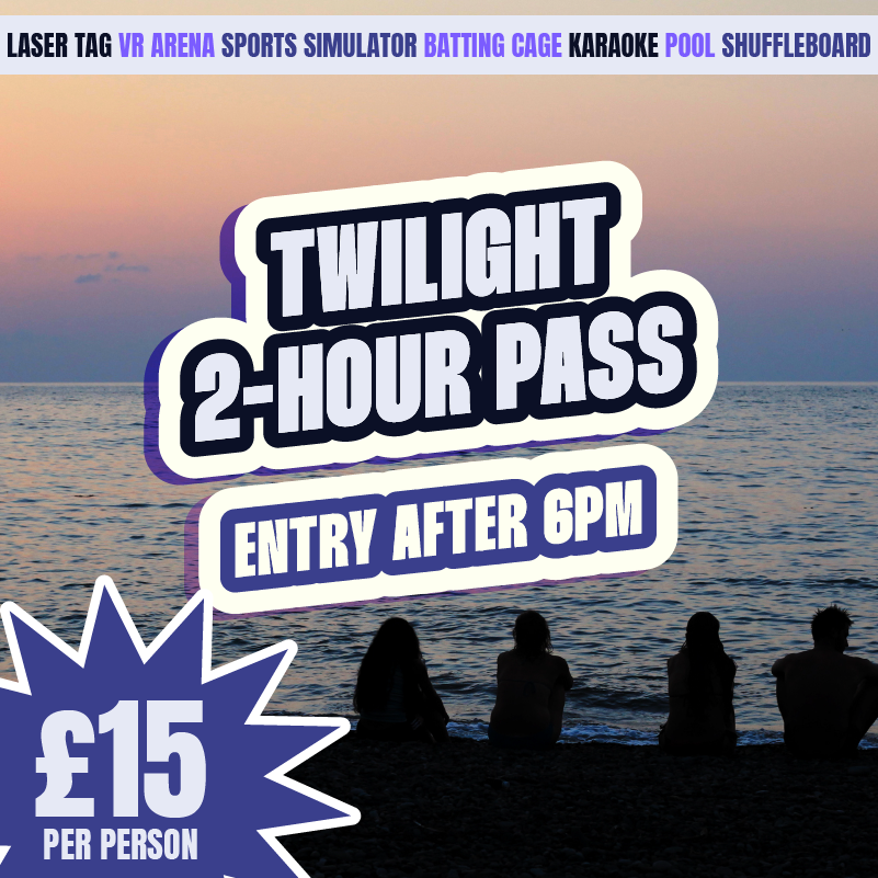 Twilight Pass evenings at Fun City Dudley