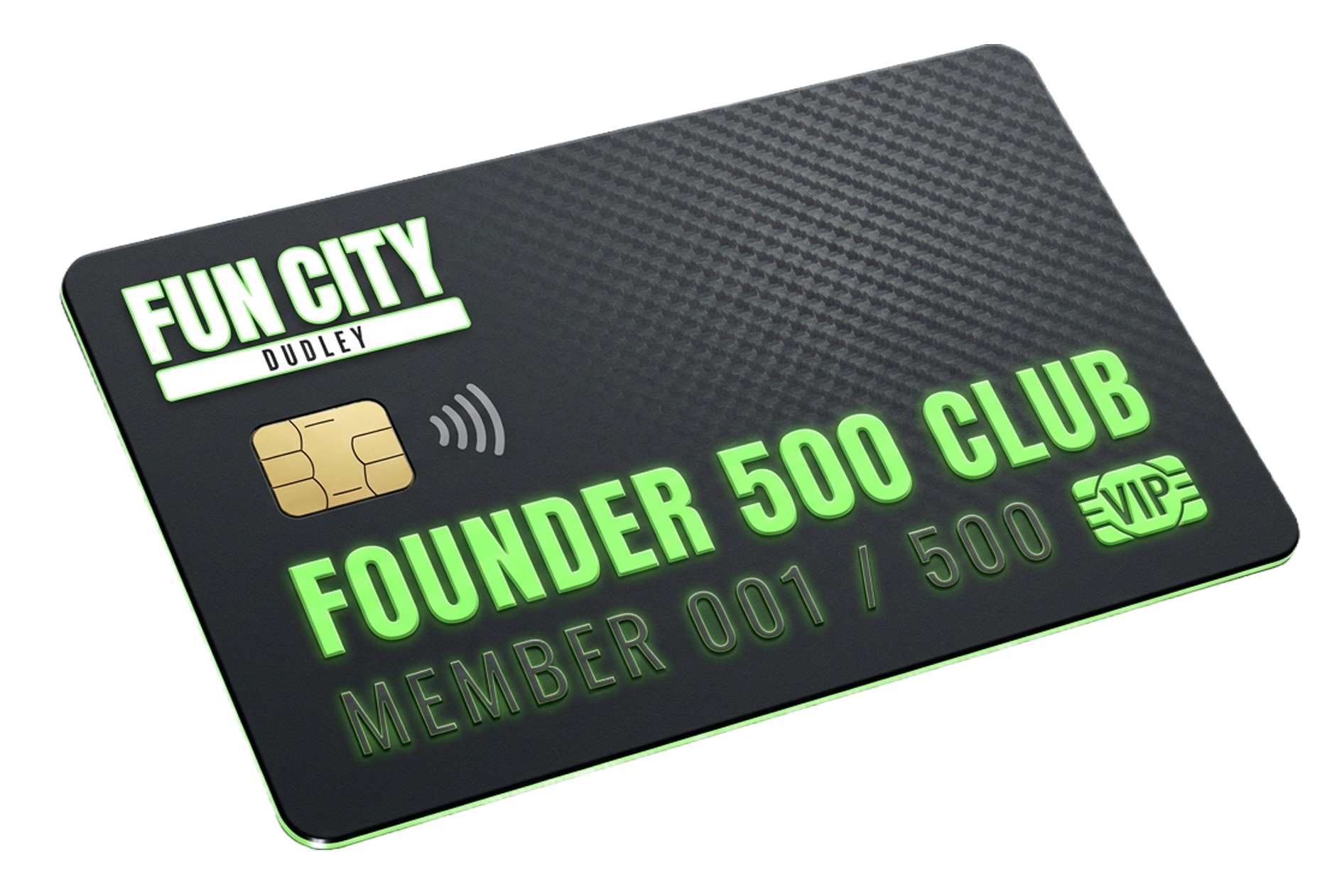 Founder 500 Club membership cards